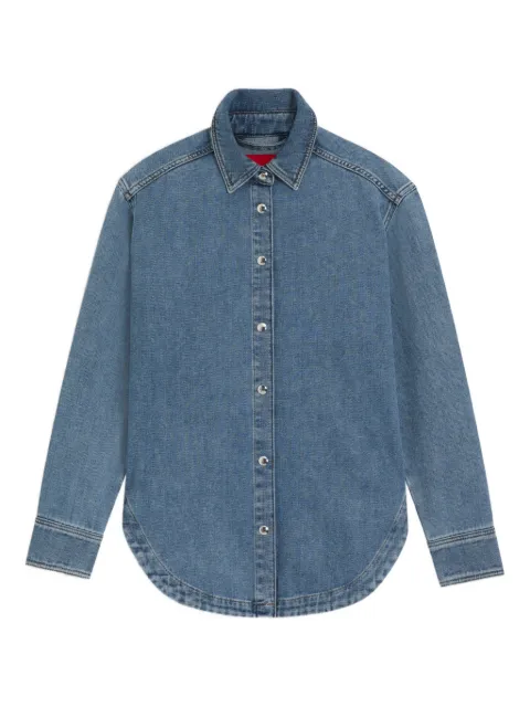 HUGO button long-sleeve shirt