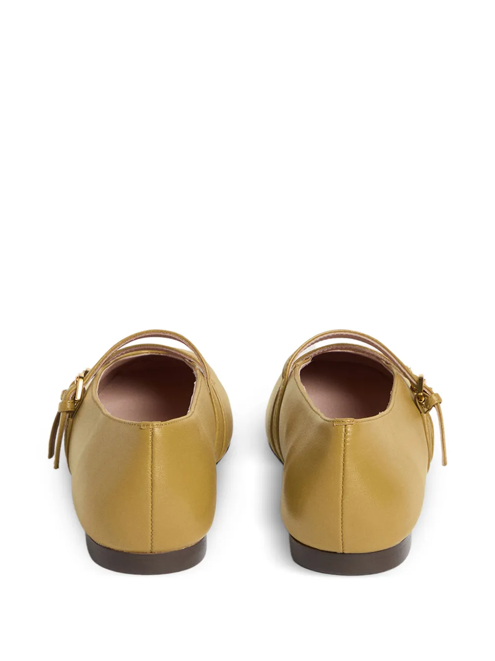 Coccinelle Risako ballerina's Geel