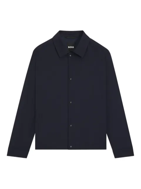 BOSS buttoned long-sleeve shirt