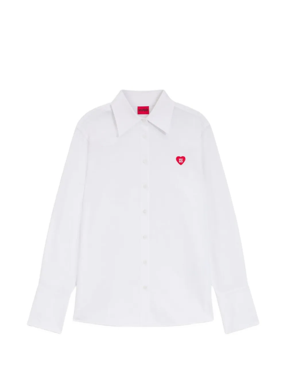 HUGO heart buttoned shirt