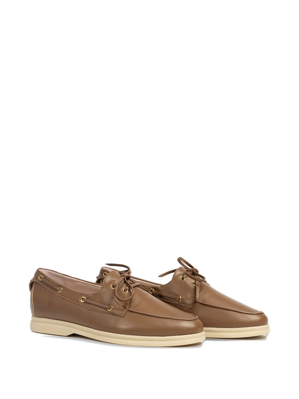 Coccinelle lace-up boat shoes - Bruin
