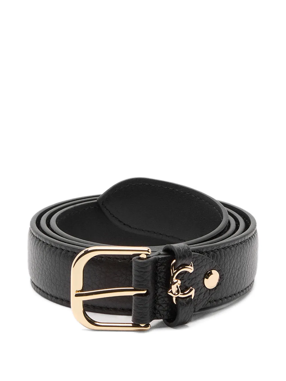 Coccinelle buckle-fastening belt - Nero