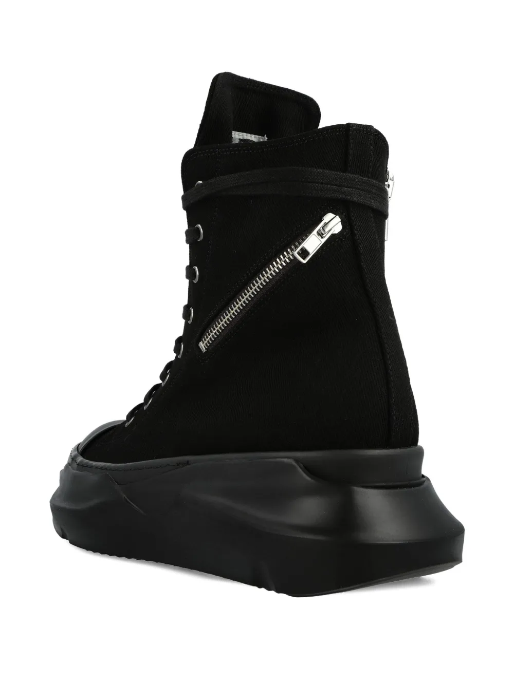 Rick Owens DRKSHDW Abstract high-top sneakers Zwart