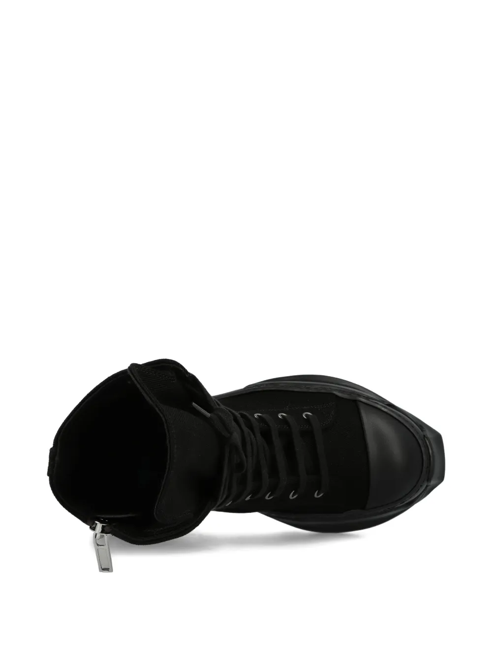 Rick Owens DRKSHDW Abstract high-top sneakers Zwart
