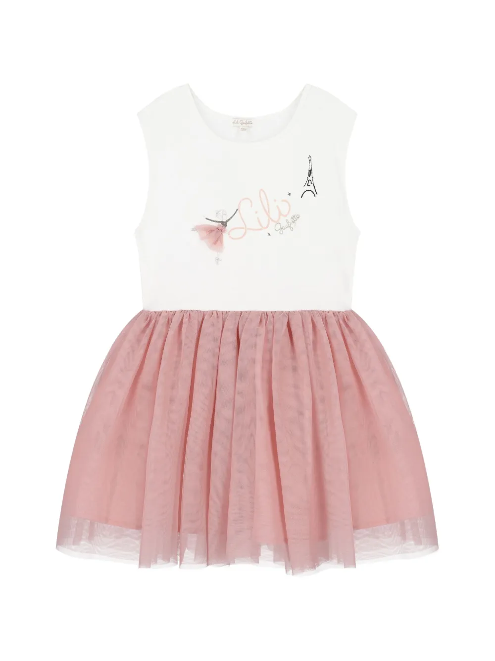 Lili Gaufrette Abito in tulle - Rosa