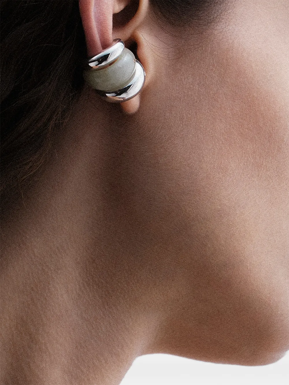  Luminous 27 Pendiente Earcuff Criolla - Verde 