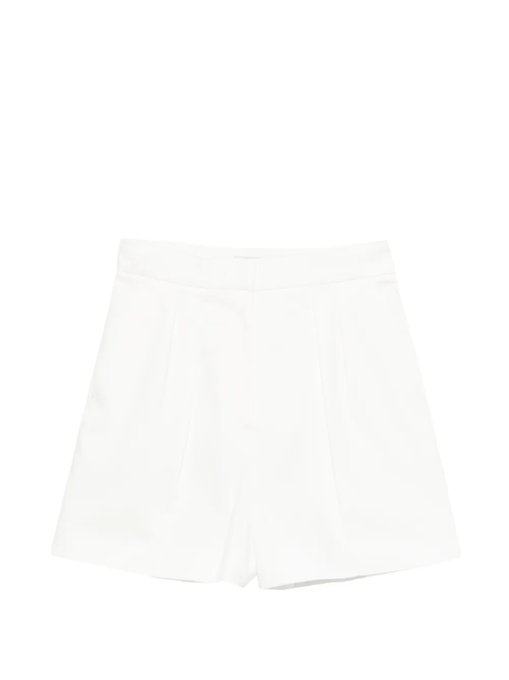 Max Mara pleated shorts - Bianco
