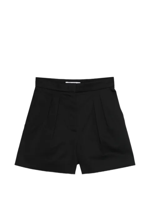 Max Mara Mxmtabacco pleated bermuda shorts