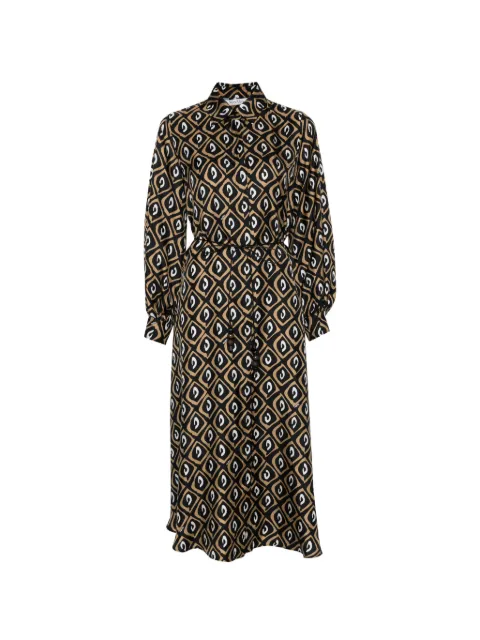 Max Mara printed midi dress