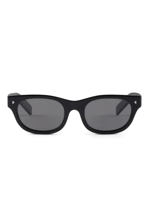 Prada Eyewear Browline Sonnenbrille mit Triangel-Detail