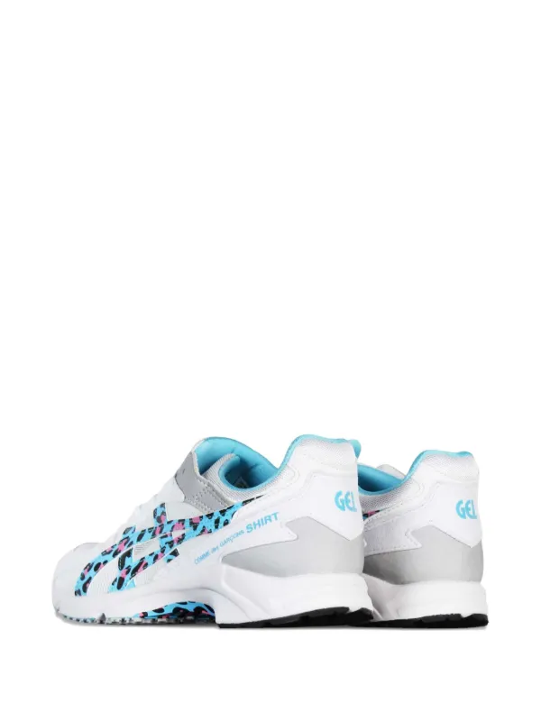 Comme Des Garçons Shirt Leopard Print Sneakers | White | FARFETCH GE