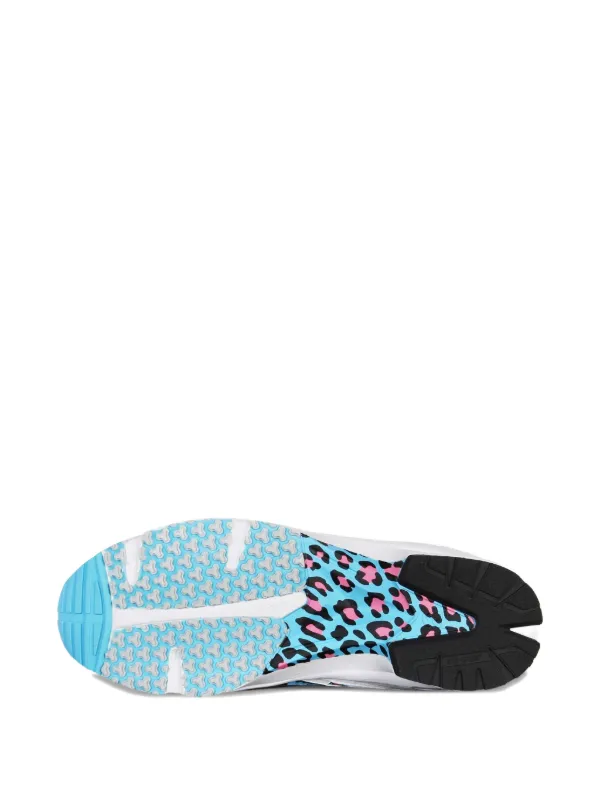 Comme Des Garçons Shirt Leopard Print Sneakers | White | FARFETCH GE
