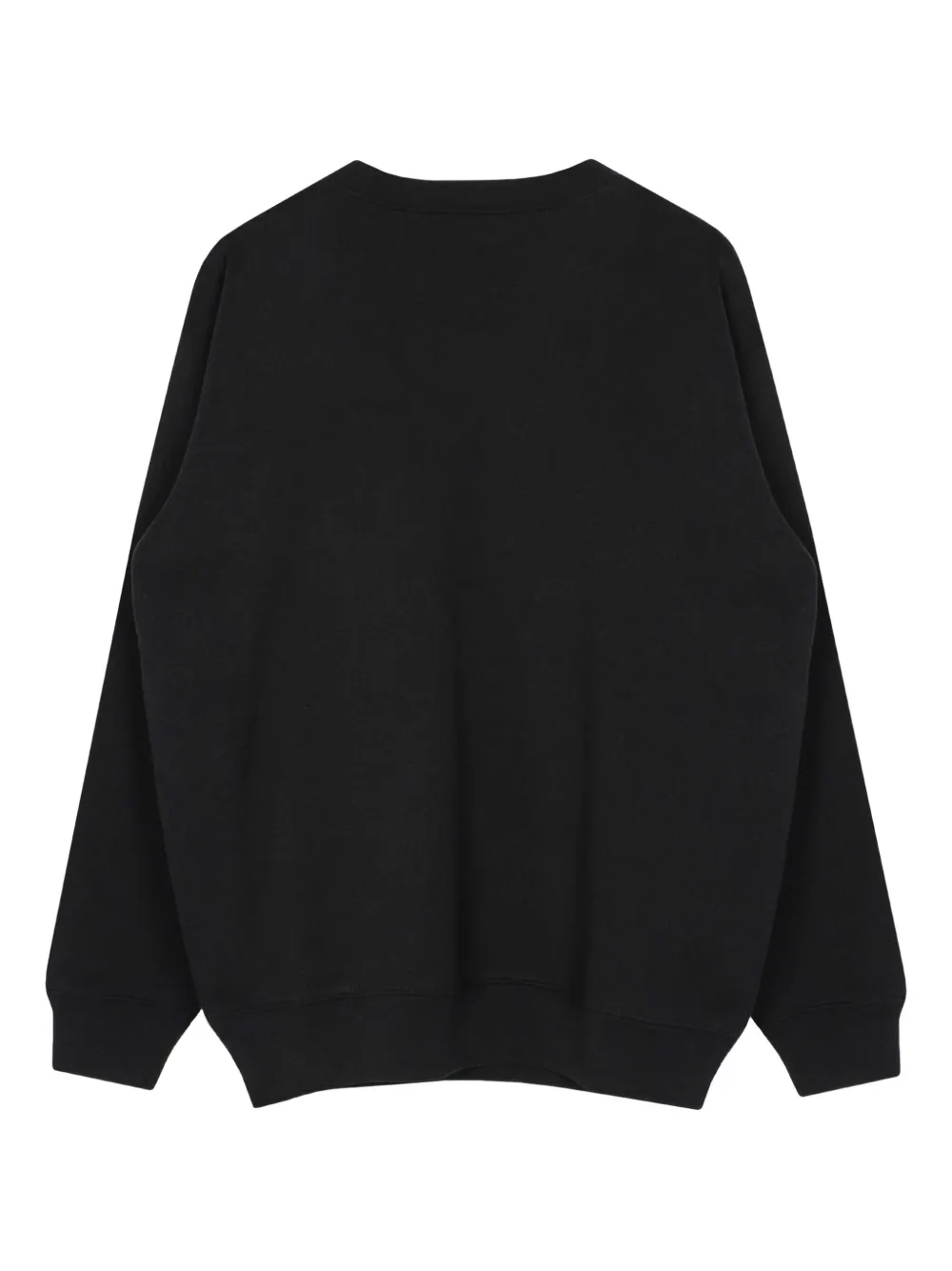 Dime Sweater met geborduurd logo - Zwart