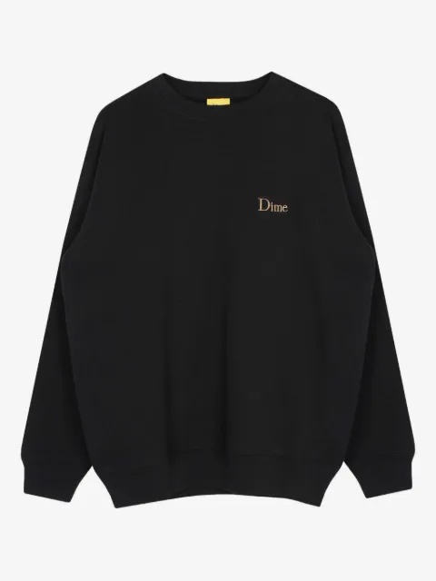 dime logo-embroidered sweatshirt