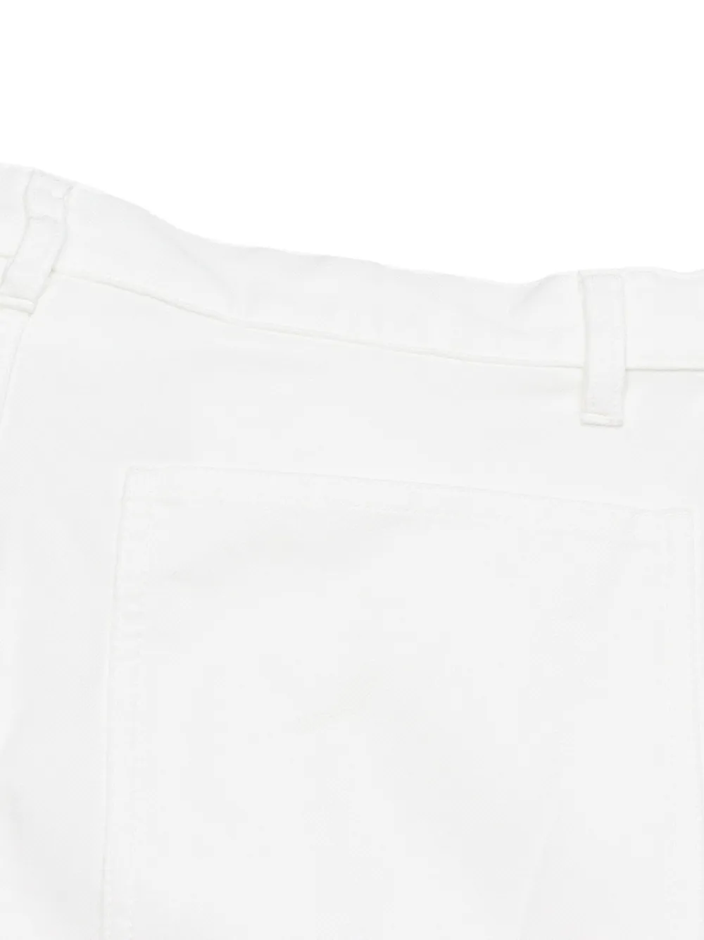 Comme Des Garçons Shirt Geweven broek met ceintuur Wit