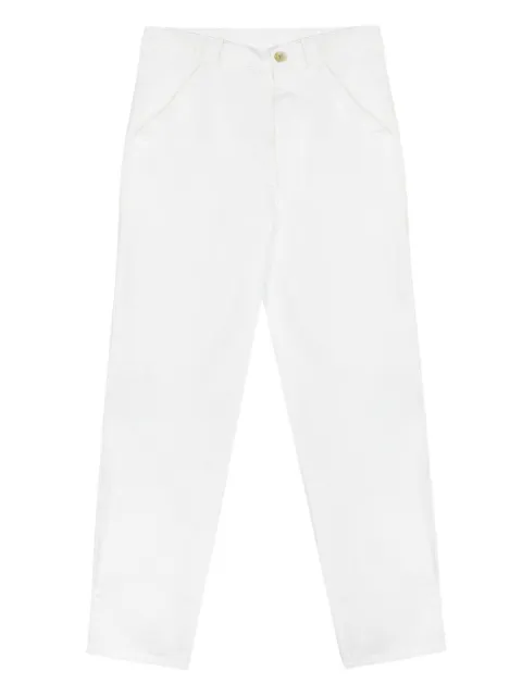 Comme Des Garçons Shirt belt-loops woven trousers