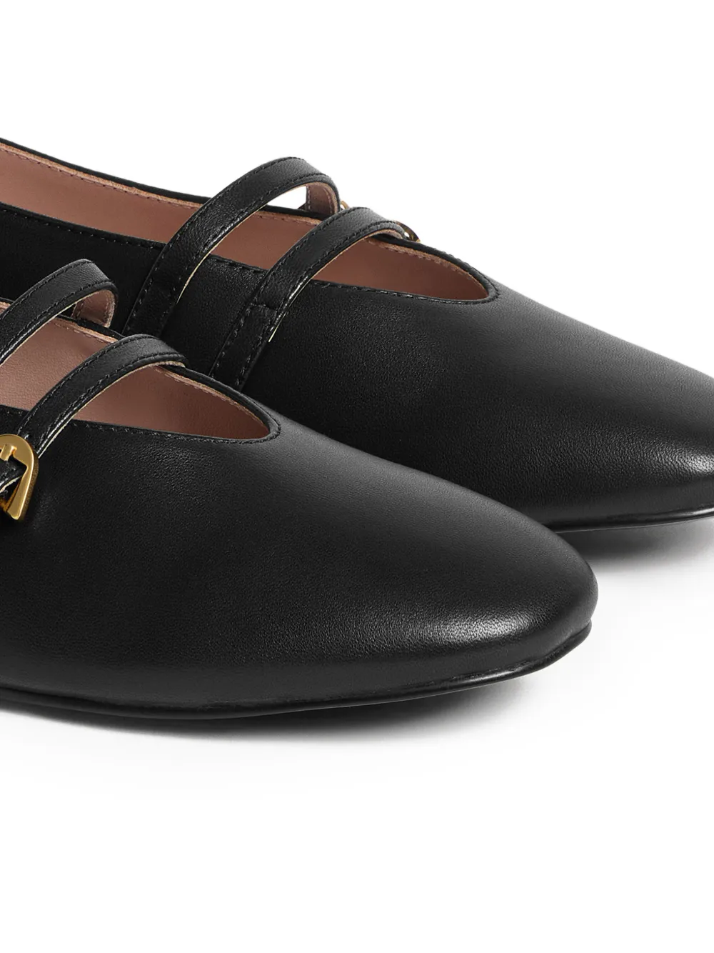 Coccinelle Risako ballerina's Zwart