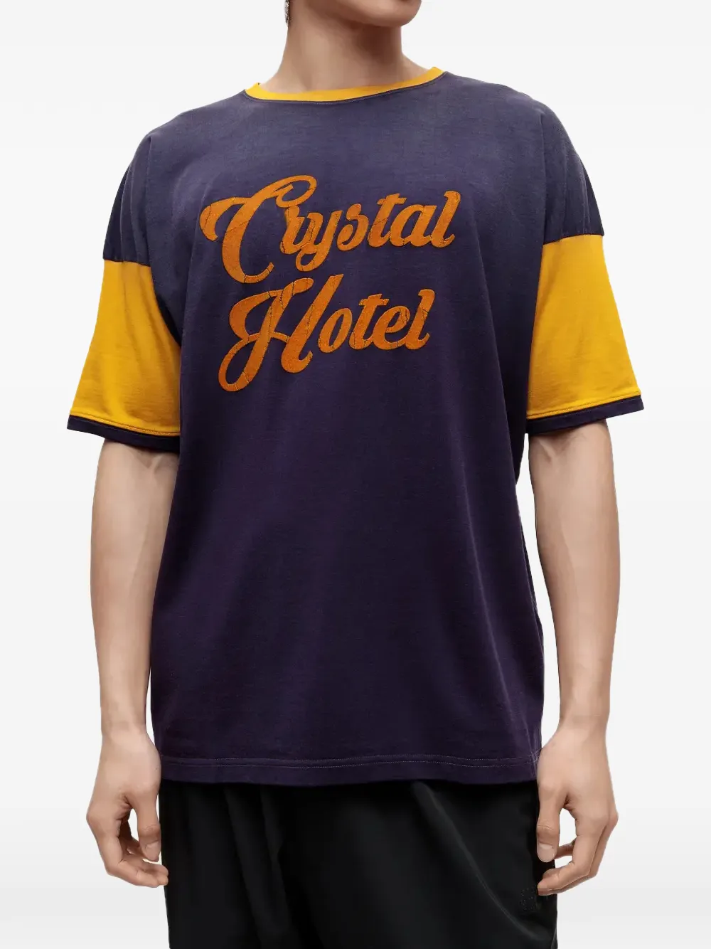 Maison Margiela Crystal Hotel T-shirt - Paars