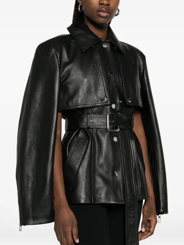 Sportmax ベルテッド ジャケット | ブラック | FARFETCH JP