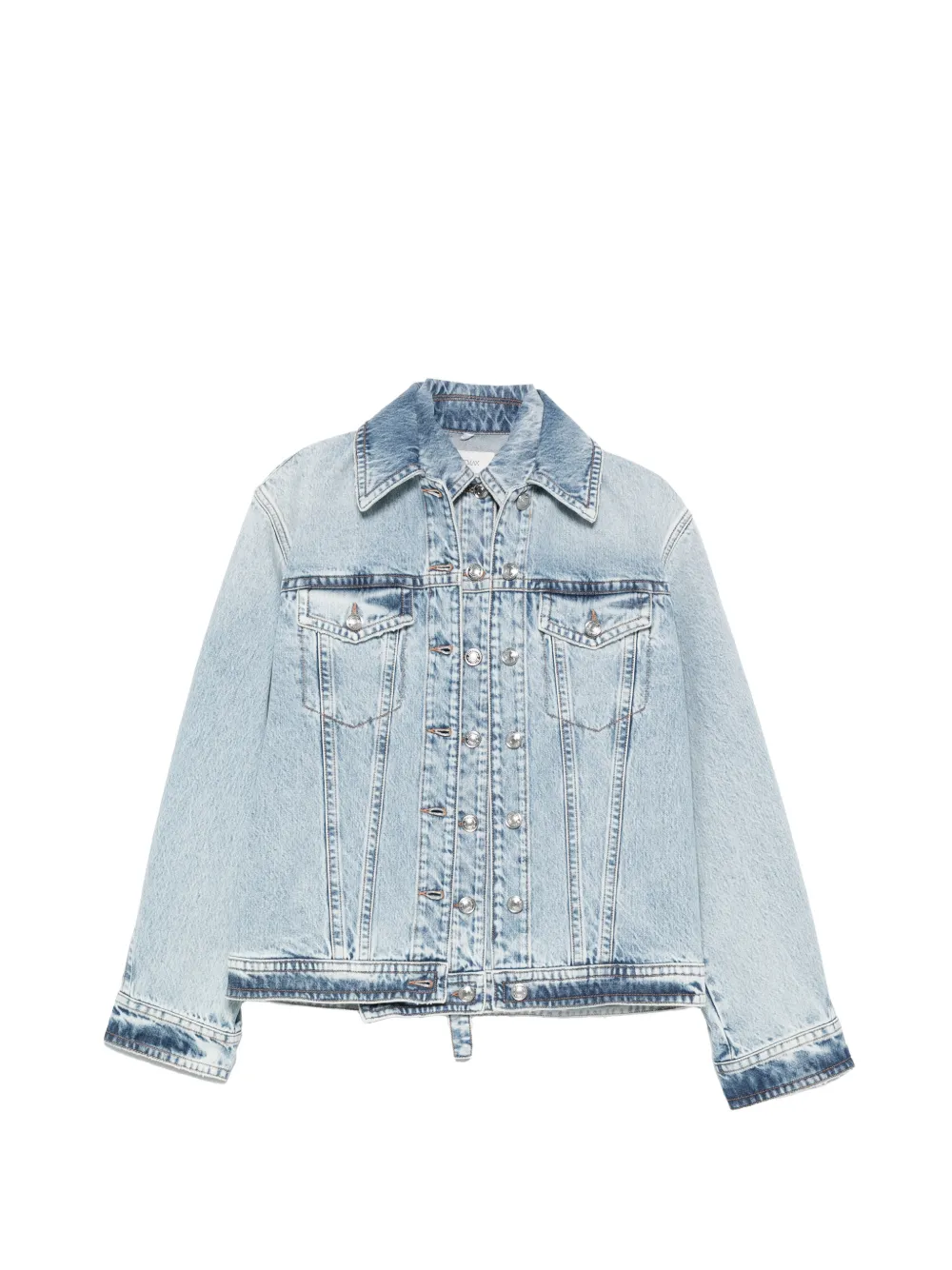 Sportmax layered denim jacket - Blu
