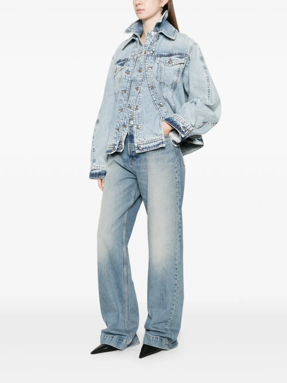  Sportmax Flap-pocket Jacket - Blue 