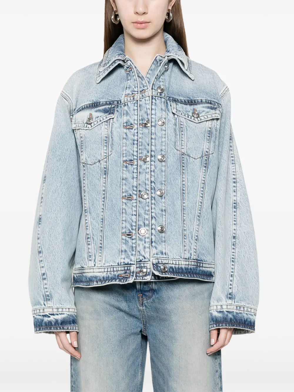  Sportmax Flap-pocket Jacket - Blue 