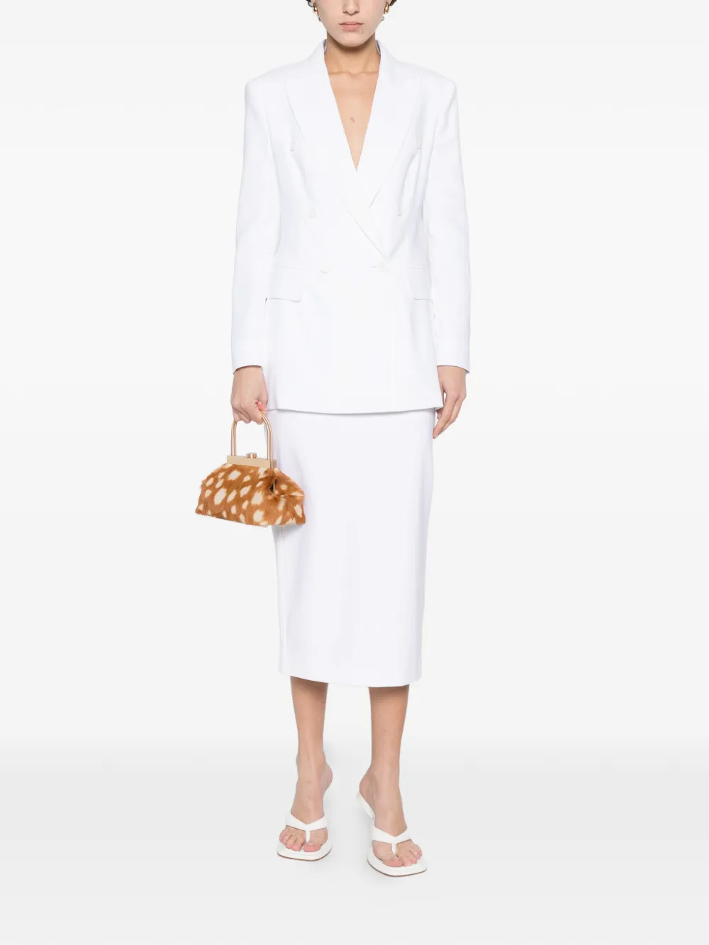 Mxmpagella Double-Breasted Blazer