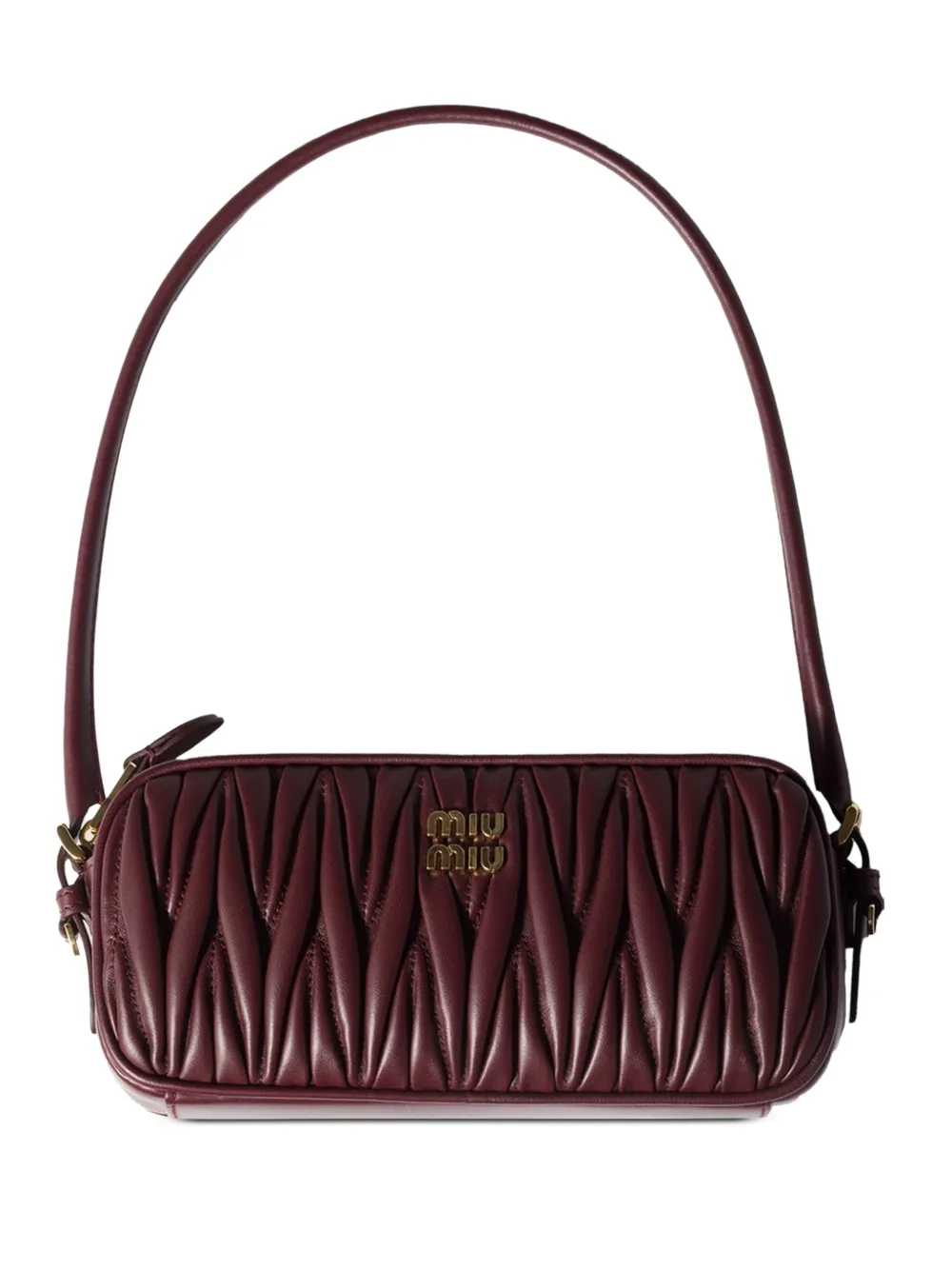 Miu Miu adjustable-strap leather clutch bag | Red | Image 1