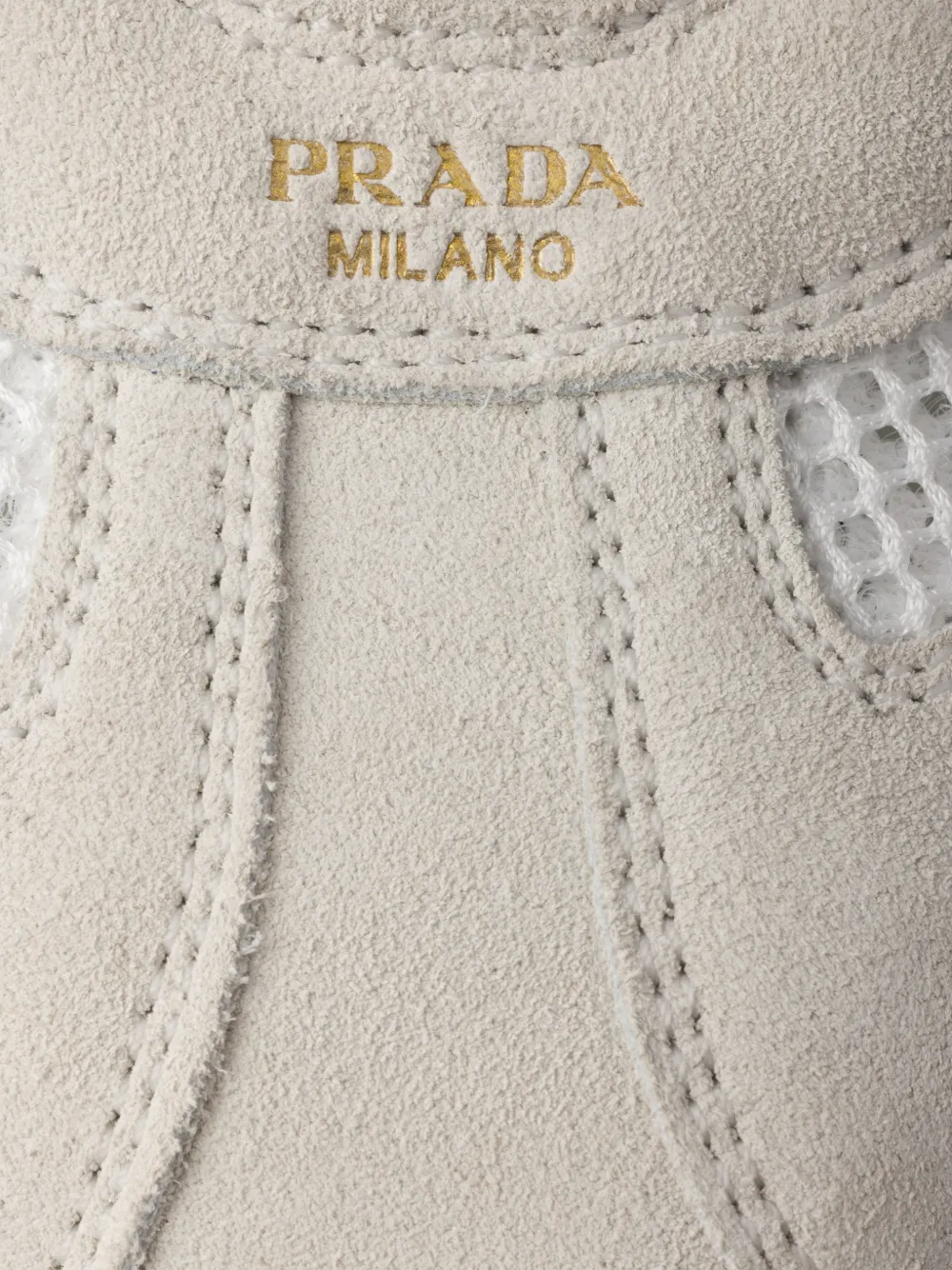 Prada Suède sneakers Wit