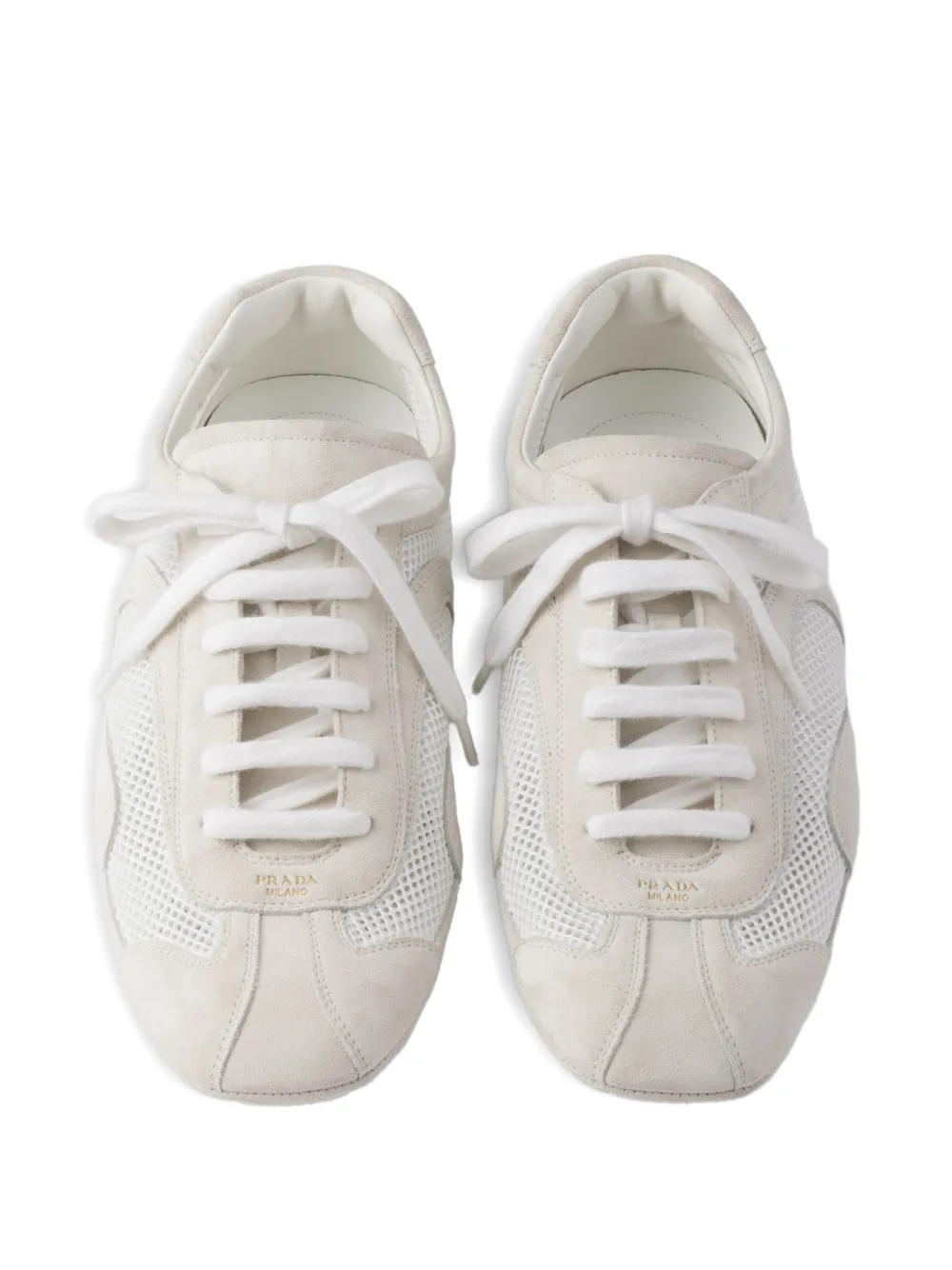 Prada Suède sneakers Wit