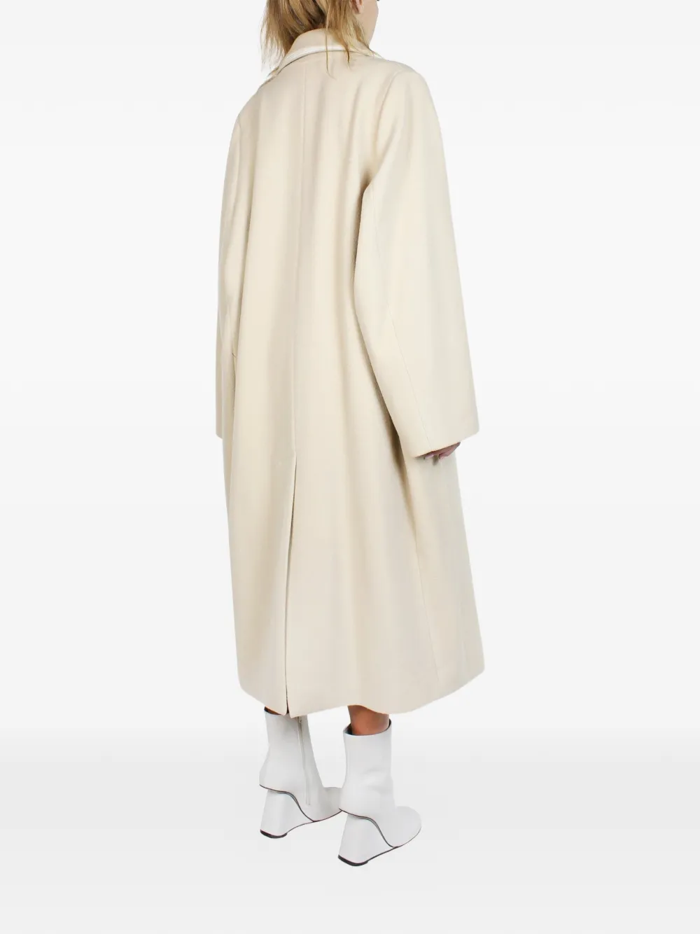  Malloni Single-breasted Coat - Neutrals 