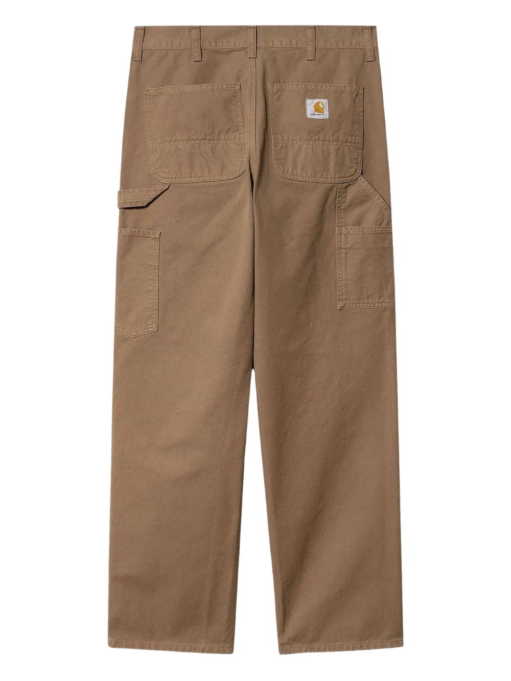 Carhartt WIP Broek met logopatch - Bruin