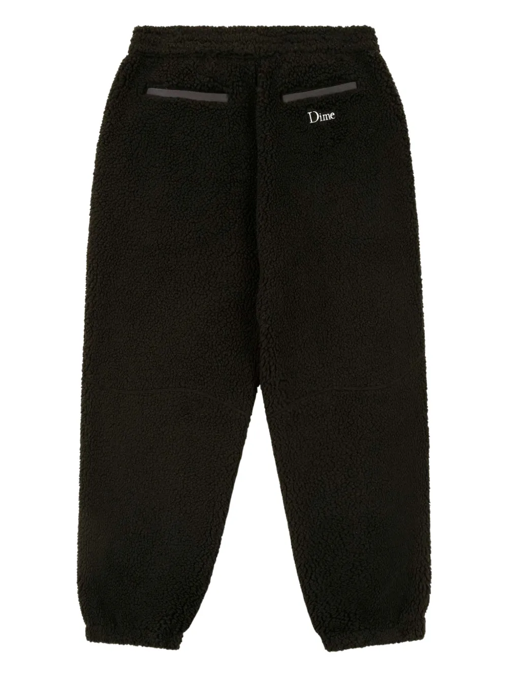 Dime Trainingsbroek met geborduurd logo - Zwart