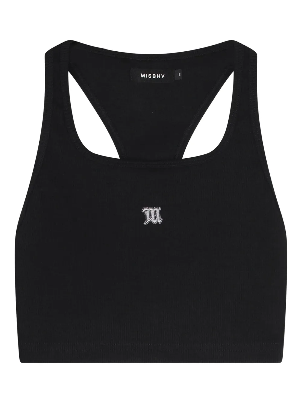 MISBHV Canotta crop - Nero