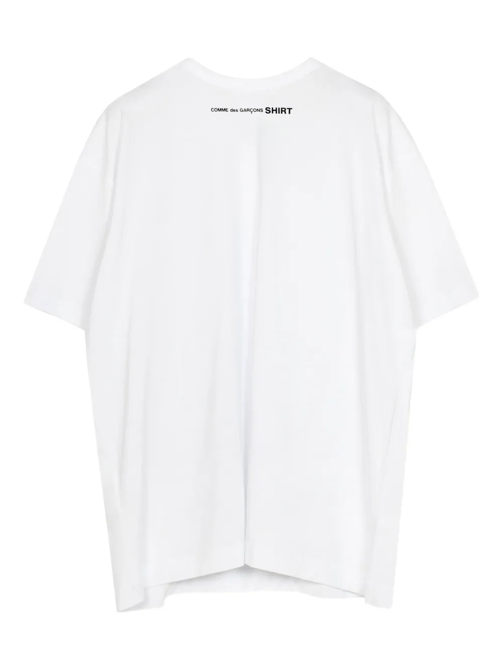 Comme Des Gar&ccedil;ons Shirt T-shirt met logo - Wit