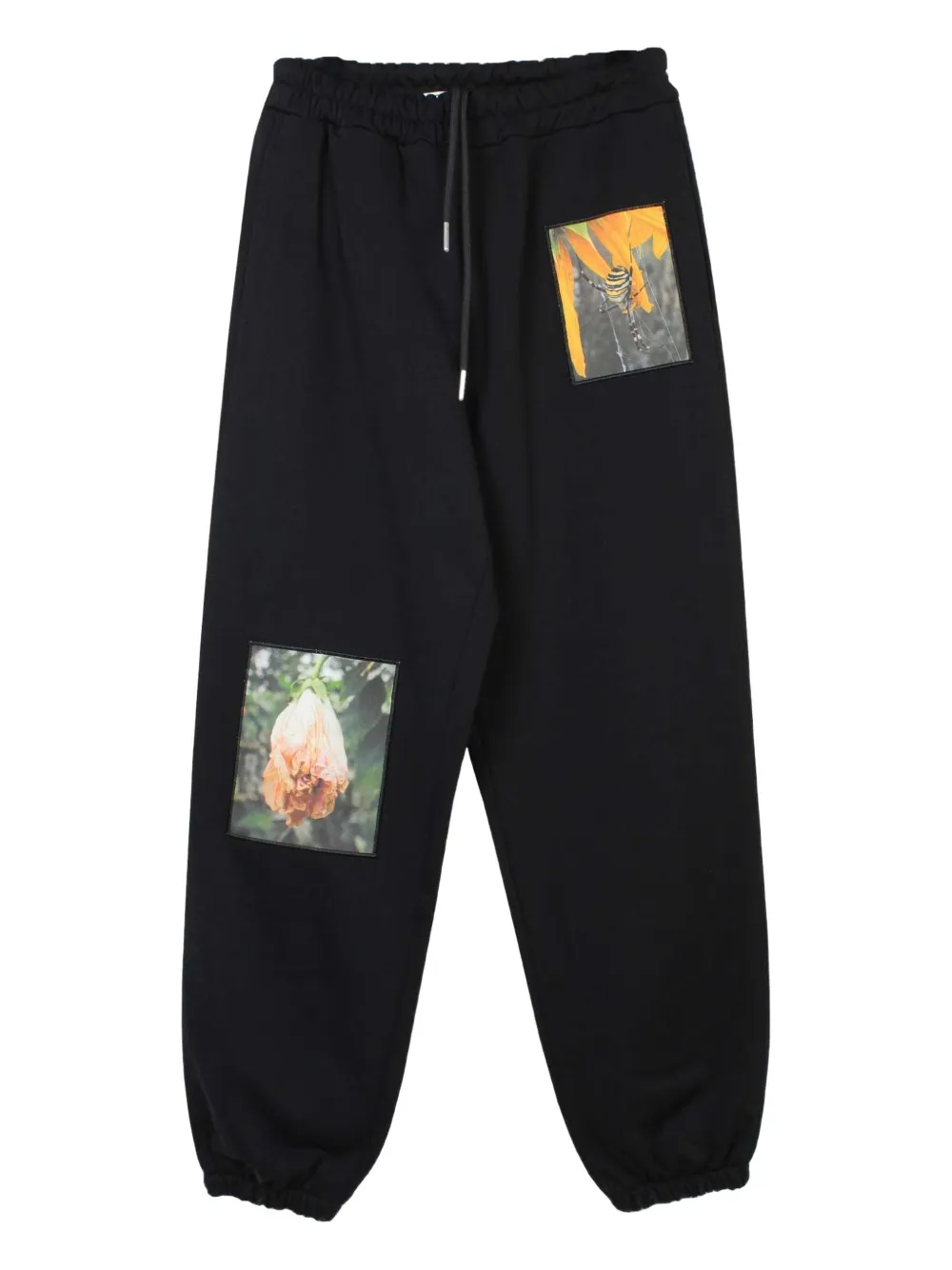 Dreamland Syndicate Pantaloni sportivi con applicazione - Nero