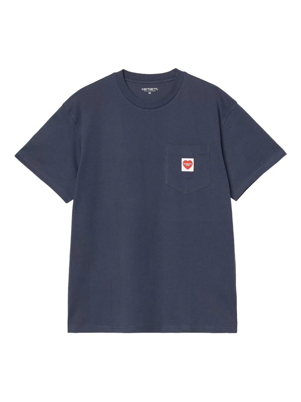 Carhartt WIP T-Shirt mit aufgesetzter Tasche - Blau