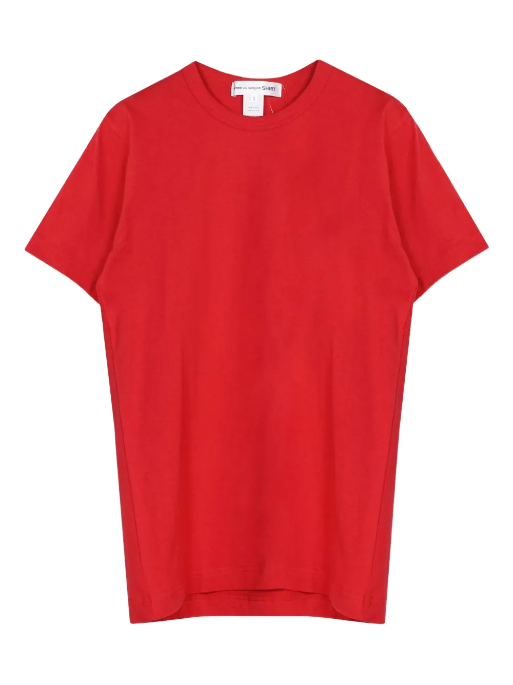 Comme Des Garçons Shirt T-shirt con logo - Rosso