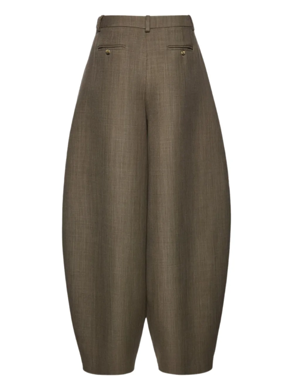 Magda Butrym Broek met ceintuur Bruin
