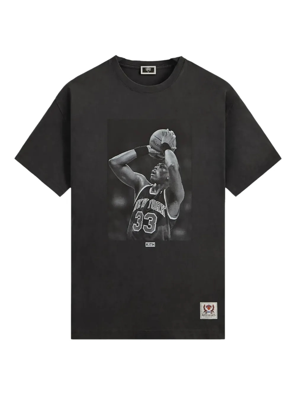 KITH  playera Patrick Ewing en colaboración con New York Knicks | negro | Image 1