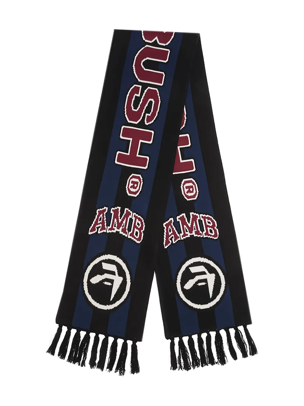 AMBUSH fringed-edge scarf | Black | Image 1