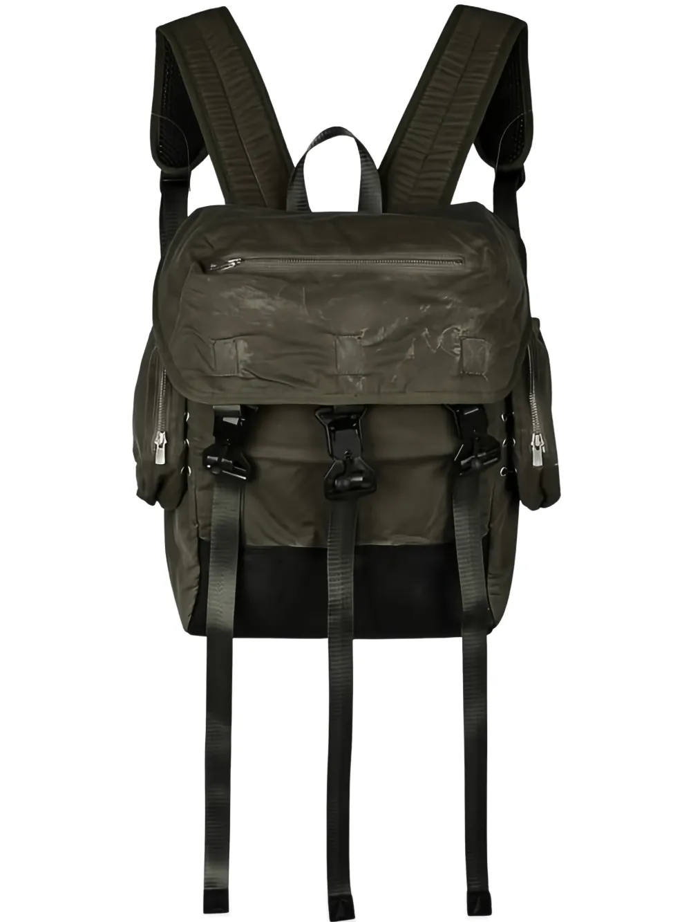 FFFPOSTALSERVICE Parachute buckled backpack | Green | Image 1