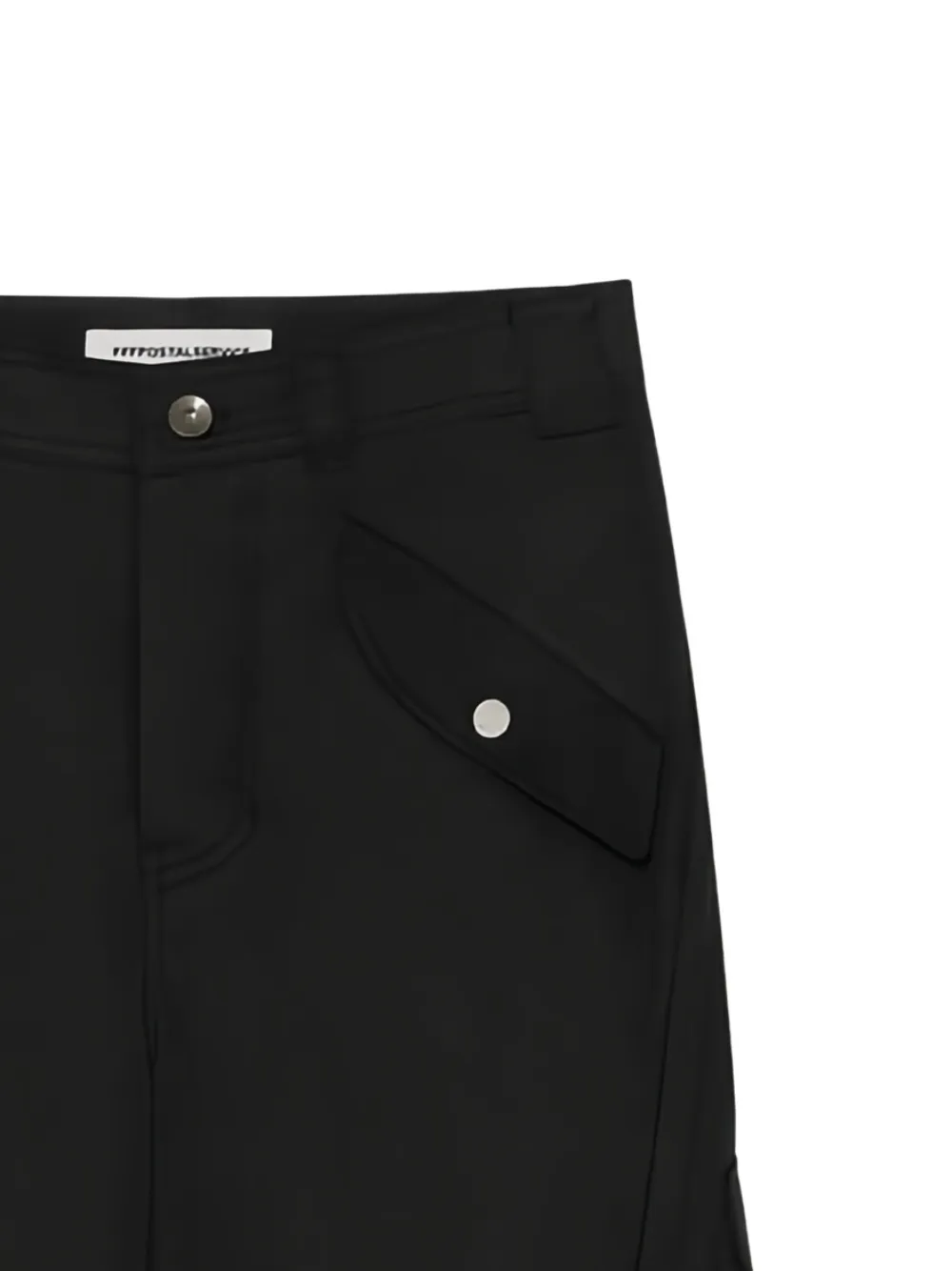 FFFPOSTALSERVICE zip-detail cargo pants - Zwart