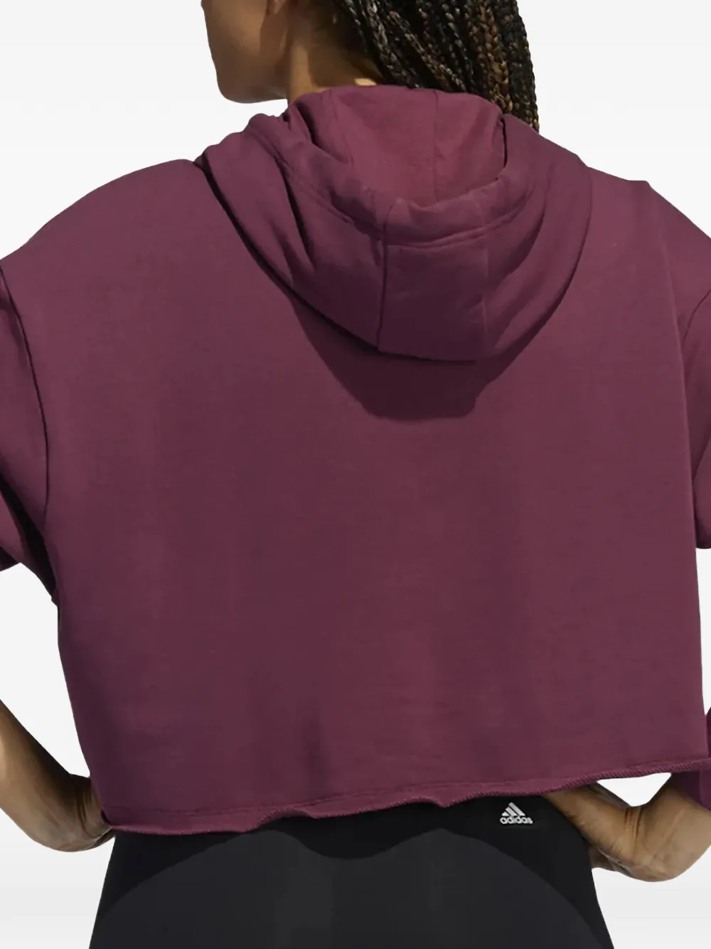 adidas Hoodie met logoprint Paars
