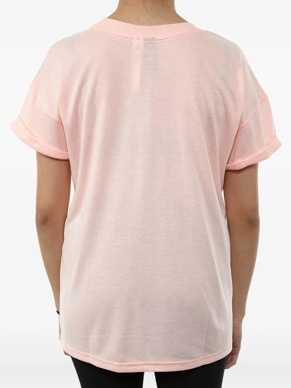 adidas T-shirt met zijsplit Roze