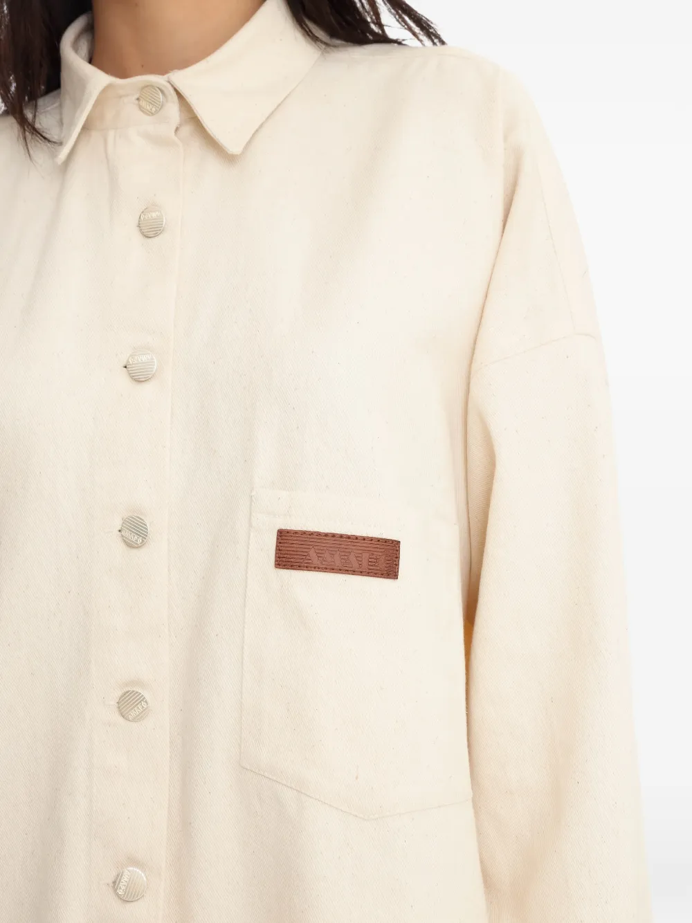 Amapô Patch Pocket Shirt In Neutral