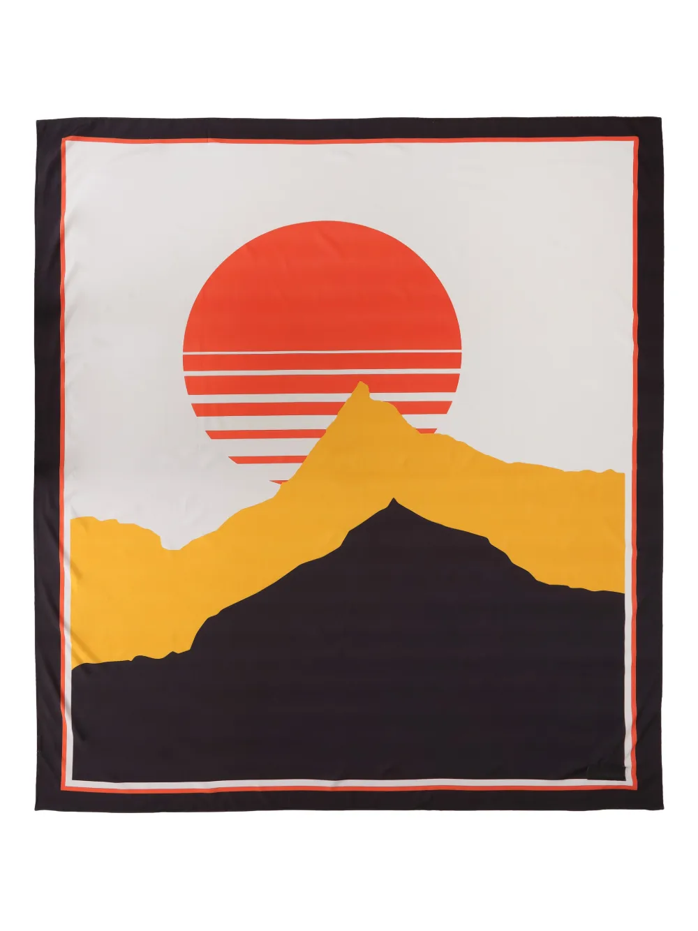 Amapô Geometric Print Scarf In Multi