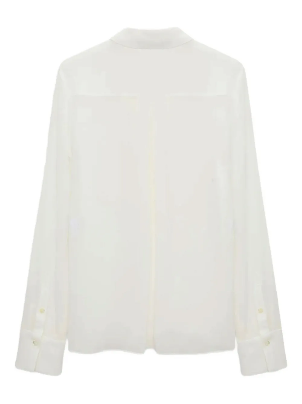 Dorothee Schumacher Twisted-detail Shirt In White