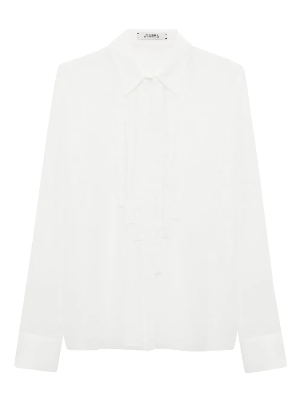 Dorothee Schumacher twisted-detail shirt - White