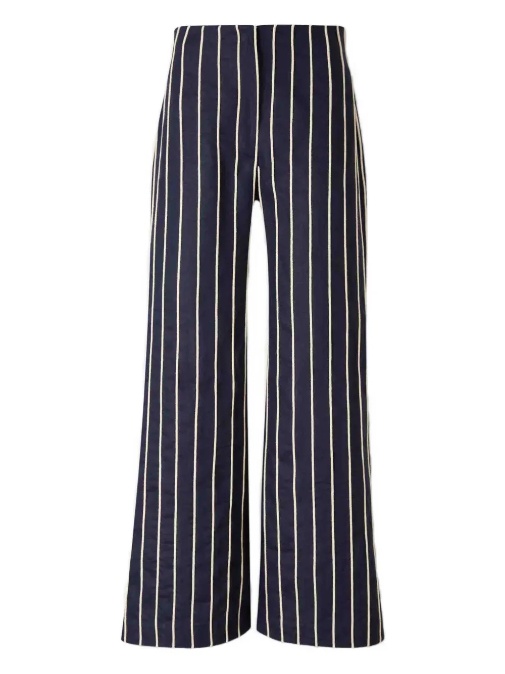 ANDRES OTALORA striped-pattern trousers | Blue | Image 1